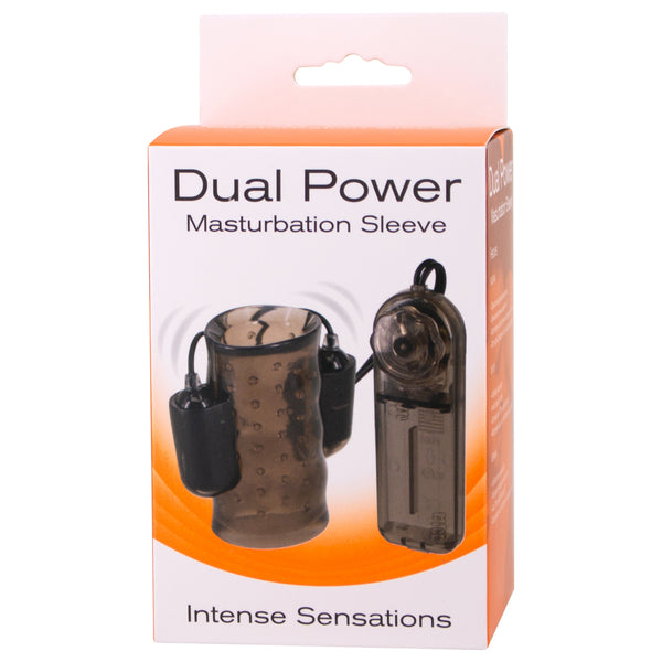 Dual Power Vibrating Masturbation Sleeve Buy Male Sex Toys Sexyland