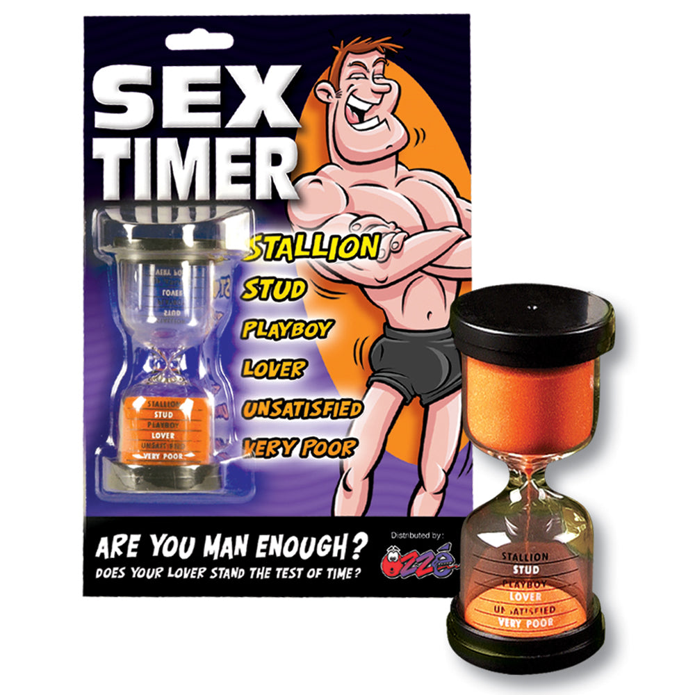 Sex Timer Hourglass | Novelty Gag Gift for Adult Parties |Sexyland