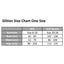 Glitter One-Shoulder Cutout Chemise Dress 32139X Curvy size chart