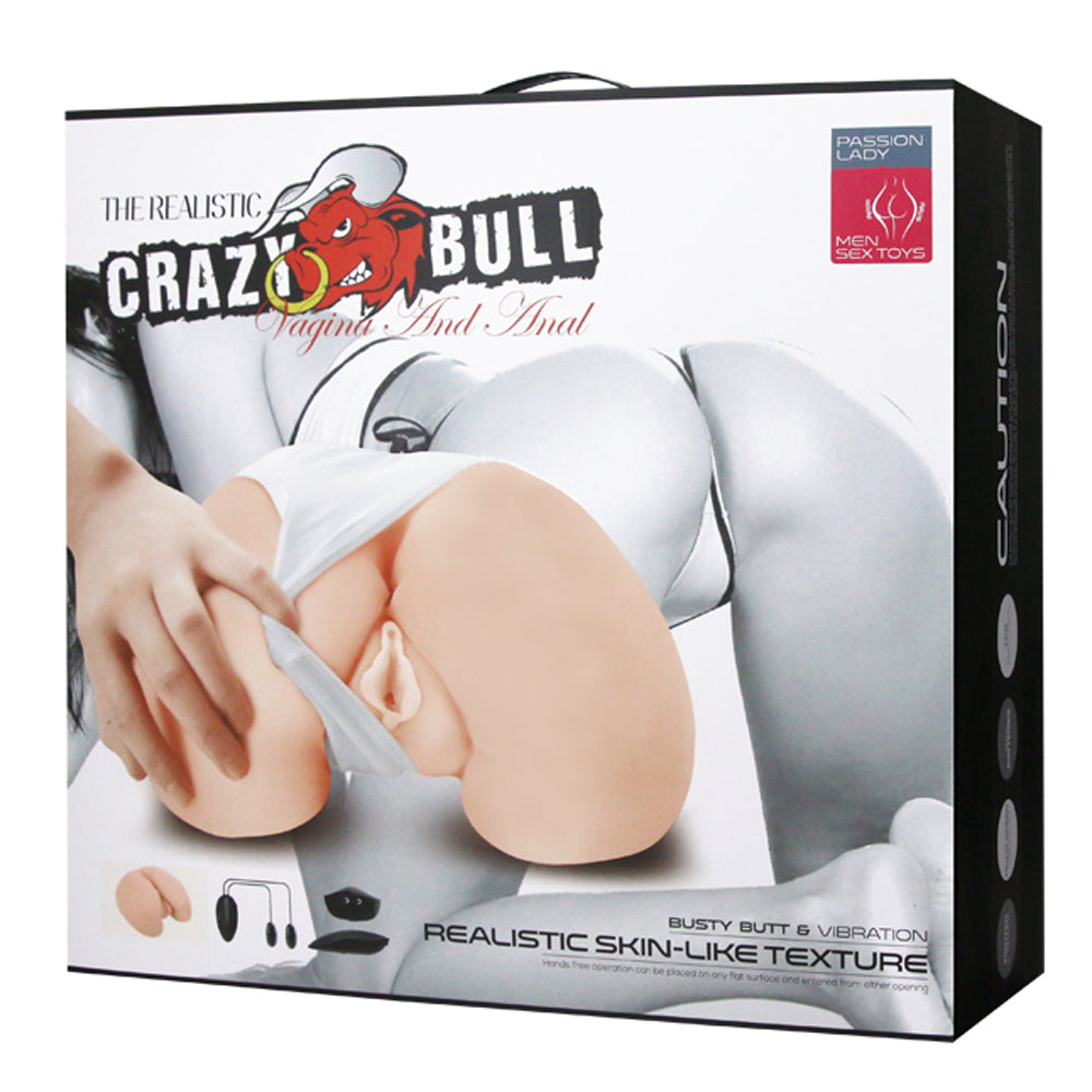 Crazy Bull Vibrating Busty Butt Masturbator