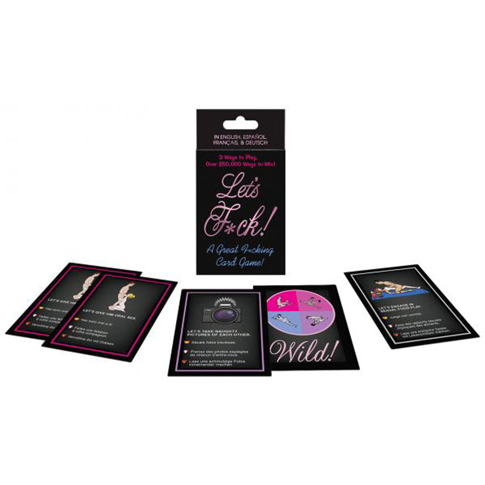 Lets Fuck! 3-In-1 Erotic Adult Card Game Buy Sexy Games Sexyland billede