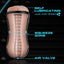 M For Men Self-Lubricating Pussy Stroker has an orb-lined texture inside a squeezable case w/ a coverable air valve for your perfect tightness & suction. Features.