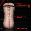 M For Men Self-Lubricating Pussy Stroker is textured w/ ribs & orbs inside a squeezable case for perfect tightness & has a coverable air valve for customised suction. Features.