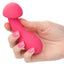 Pixies Liquid Silicone Exciter Mini Mushroom Vibrator has a flexible, broad cap head & narrow round stalk for versatile external stimulation in 10 vibration modes. On-hand.