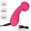 Pixies Liquid Silicone Exciter Mini Mushroom Vibrator has a flexible, broad cap head & narrow round stalk for versatile external stimulation in 10 vibration modes. USB charging.