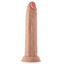 Shaft Flexiskin Liquid Silicone Realistic 8.5" Dildo is sculpted from dual-layered Flexiskin Liquid Silicone with no balls so you can sink down for deeper penetration.