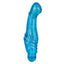 Sparkle - G Glitz - sparkly G-spot vibrator has a bulbous ridged head on a flexible curved arm & twist-control multi-speed vibrations. Blue