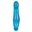 Sparkle - G Glitz - sparkly G-spot vibrator has a bulbous ridged head on a flexible curved arm & twist-control multi-speed vibrations. Blue 3