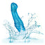 Sparkle - G Glitz - sparkly G-spot vibrator has a bulbous ridged head on a flexible curved arm & twist-control multi-speed vibrations. Blue 5