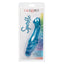 Sparkle - G Glitz - sparkly G-spot vibrator has a bulbous ridged head on a flexible curved arm & twist-control multi-speed vibrations. Blue 6