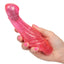 Sparkle - G Glitz - sparkly G-spot vibrator has a bulbous ridged head on a flexible curved arm & twist-control multi-speed vibrations. Pink 2