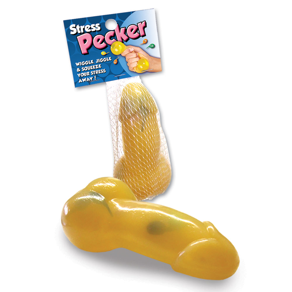 Stress Pecker | Funny Adult Novelty Penis-Shaped Stress Ball |Sexyland